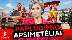Paplūdimyje – apsimetėliai su švyturėliais: Palangos gelbėtojai iškvietė policiją