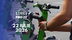 PRO TV News - July 22, 2026 | Child on electric scooter, intentionally hit by a car
