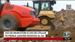 Unirii Motorway: Construction is moving at a fast pace on the Joseni-Ditrău section